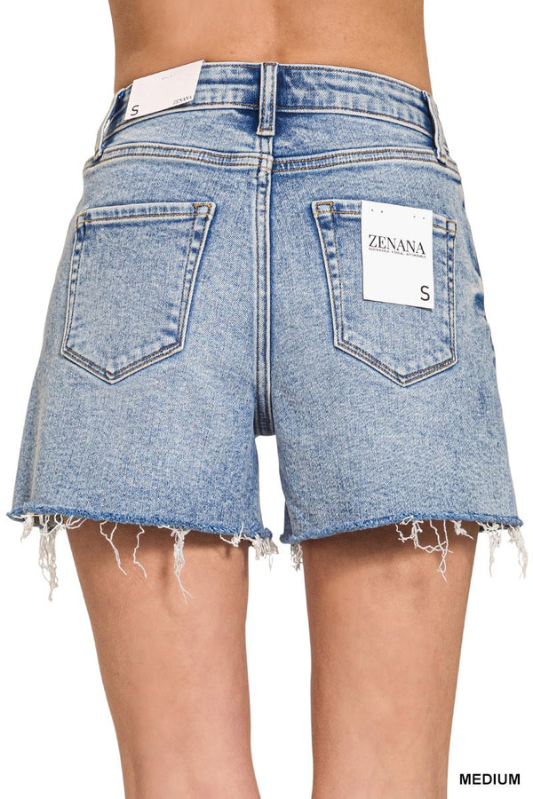 Raw hem Festival Shorts - Rise and Redemption