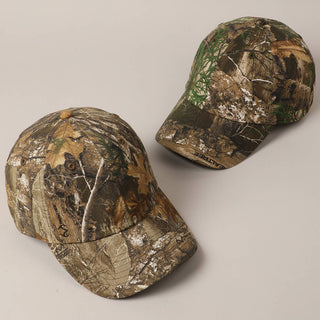 Realtree Camouflage Print Outdoor Baseball Cap - Rise and Redemption