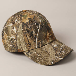 Realtree Camouflage Print Outdoor Baseball Cap - Rise and Redemption