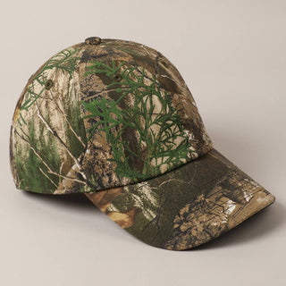 Realtree Camouflage Print Outdoor Baseball Cap - Rise and Redemption