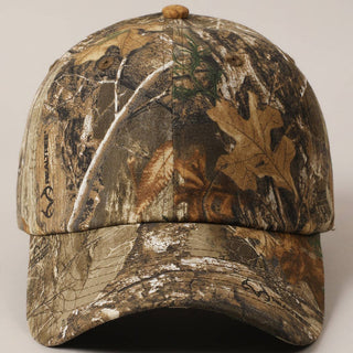 Realtree Camouflage Print Outdoor Baseball Cap - Rise and Redemption