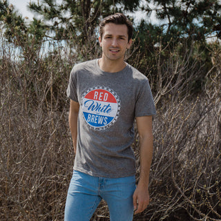 Red White and Brews Men's T Shirt - Rise and Redemption