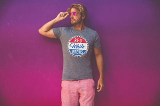 Red White and Brews Men's T Shirt - Rise and Redemption