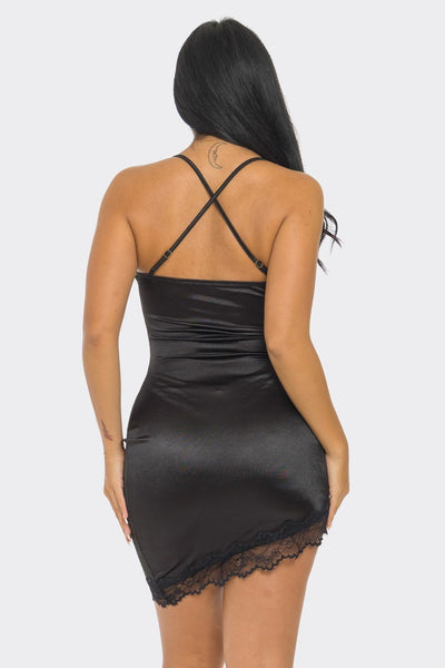 Reina Lace Mini Dress - Rise and Redemption