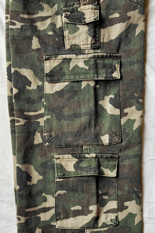 Remy faded camo cargo pants - Rise and Redemption