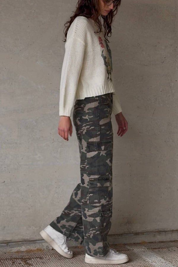 Remy faded camo cargo pants - Rise and Redemption