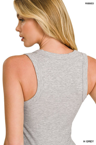 Ribbed Butter Layering Tank - Rise and Redemption