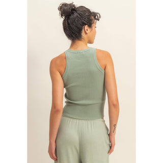 Ribbed Knit Tank Top - Rise and Redemption