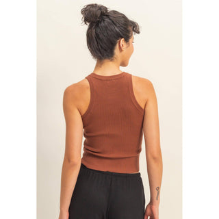 Ribbed Knit Tank Top - Rise and Redemption