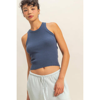 Ribbed Knit Tank Top - Rise and Redemption