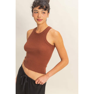 Ribbed Knit Tank Top - Rise and Redemption