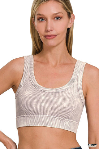 Ribbed Scoop Neck Brami - Rise and Redemption