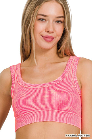 Ribbed Scoop Neck Brami - Rise and Redemption