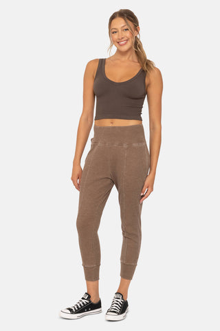 Ribbed Seamless Cropped Tank Top - Rise and Redemption