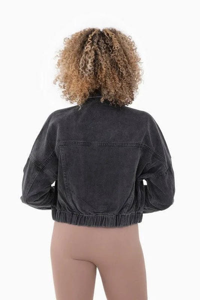 Ricki Crop Denim Jacket - Rise and Redemption