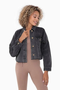 Ricki Crop Denim Jacket - Rise and Redemption