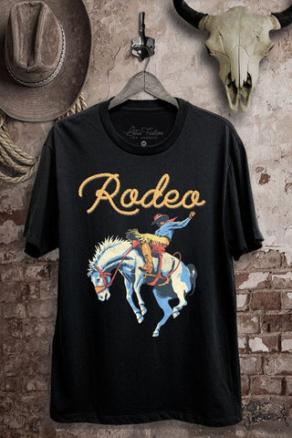 Ride Em Rodeo Jersey Tee - Rise and Redemption