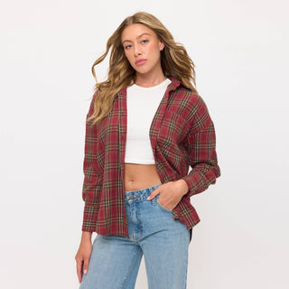 Rider Flannel Overshirt - Rise and Redemption