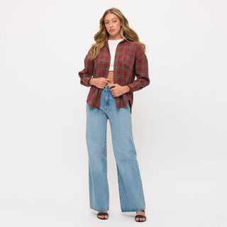 Rider Flannel Overshirt - Rise and Redemption