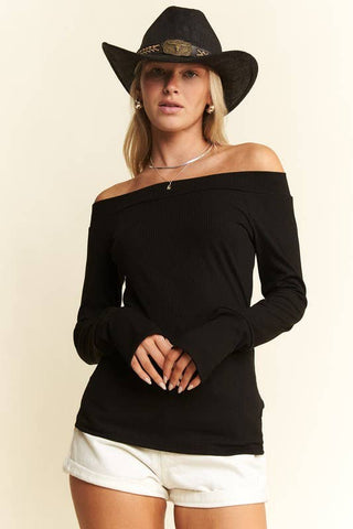 Riley Off Shoulder Top - Rise and Redemption