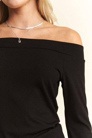 Riley Off Shoulder Top - Rise and Redemption