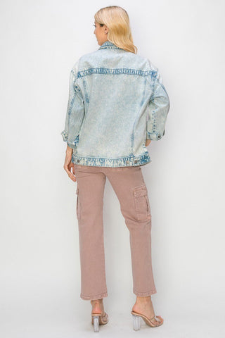 Risen Acid Denim Jacket - Rise and Redemption