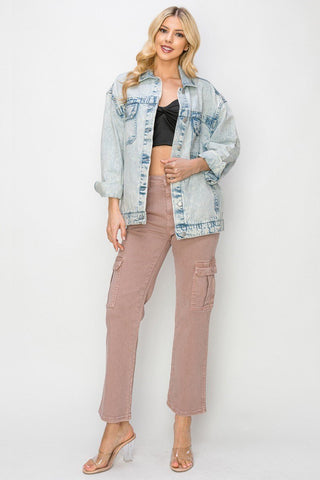 Risen Acid Denim Jacket - Rise and Redemption