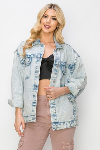 Risen Acid Denim Jacket - Rise and Redemption