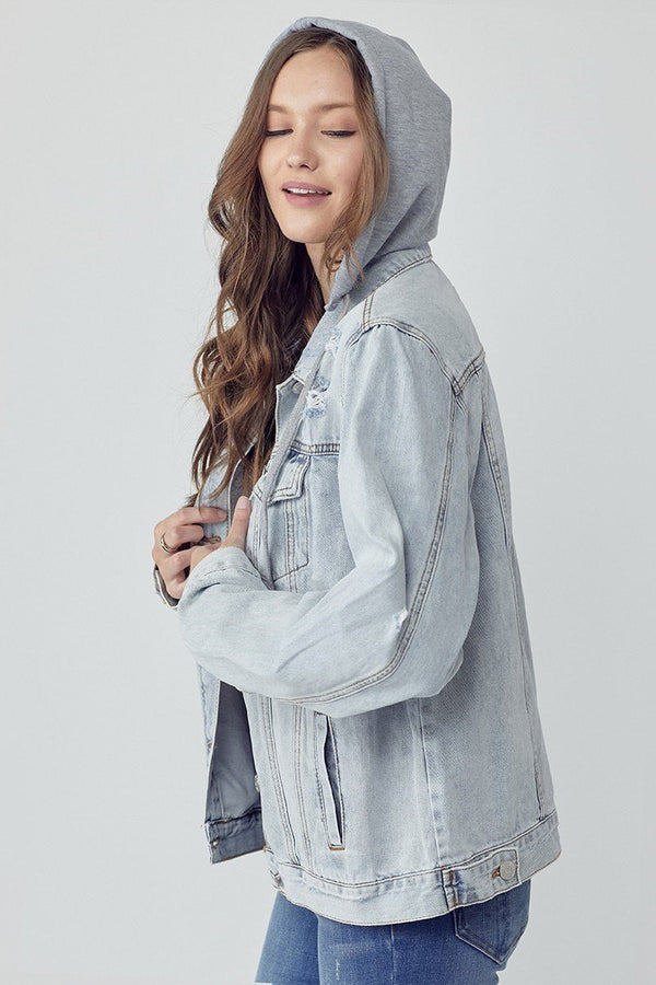 Risen Vintage Denim Jacket - Rise and Redemption