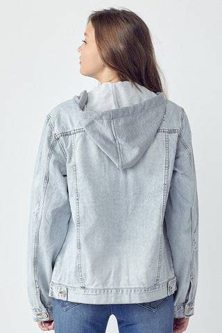 Risen Vintage Denim Jacket - Rise and Redemption