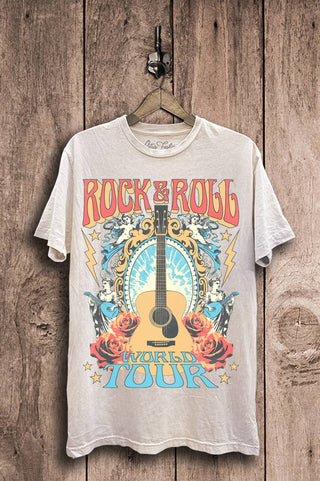 Rock And Roll World Tour Graphic Top - Rise and Redemption