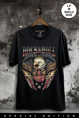 Rock & Roll Eagle Tee - Rise and Redemption