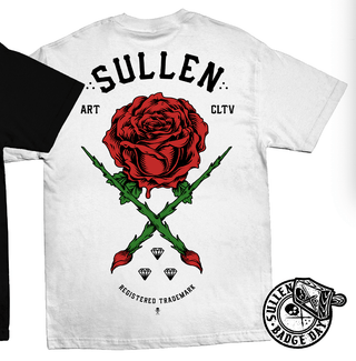 Rose Badge - Standard T-shirt - Rise and Redemption