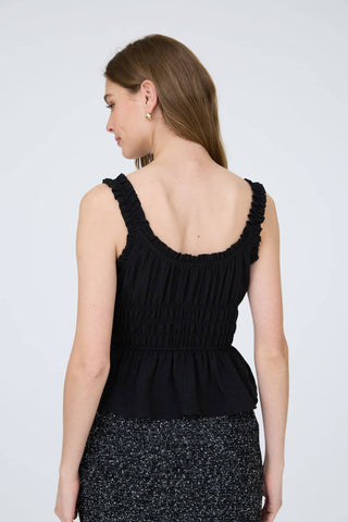 Ruffle Front Tie Top - Rise and Redemption