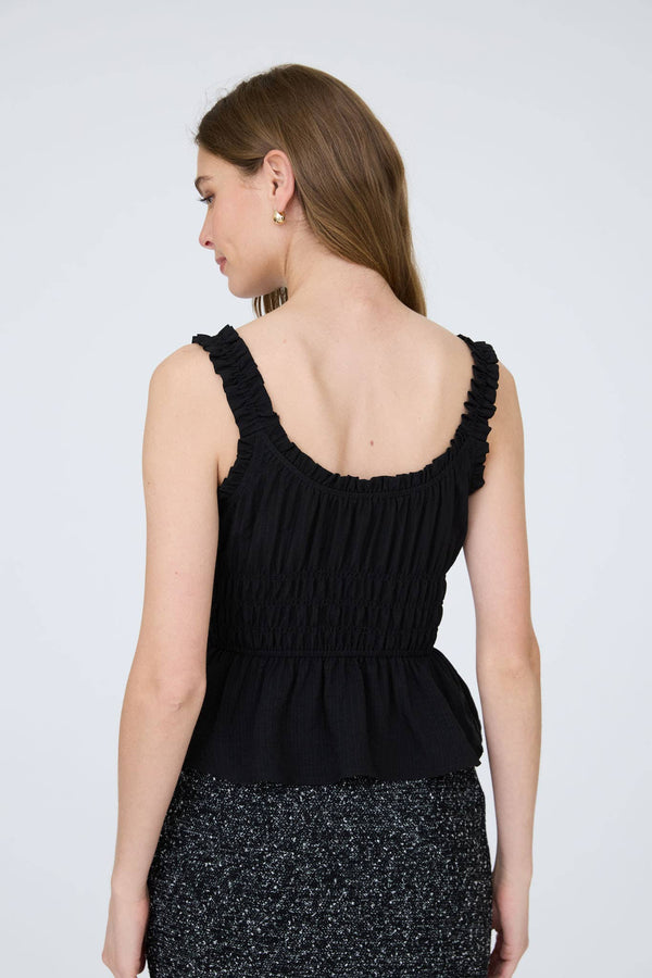 Ruffle Front Tie Top - Rise and Redemption