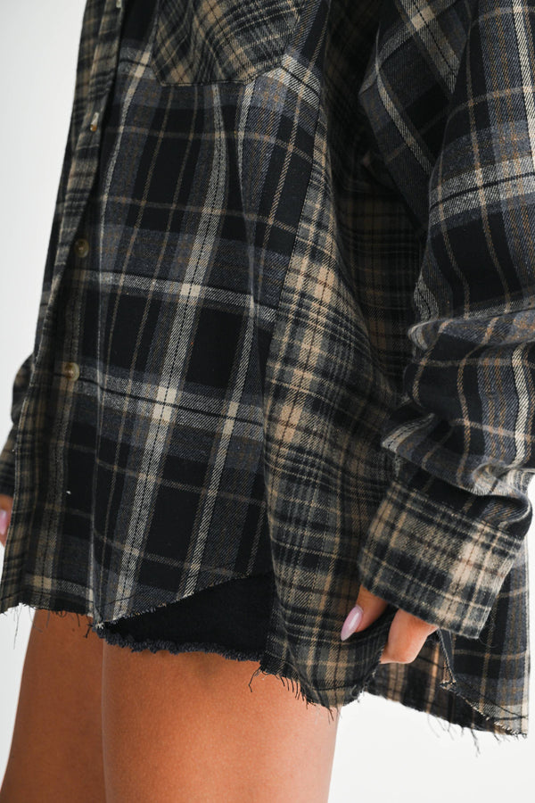 Ryder Mixed Plaid Flannel Shirt - Rise and Redemption