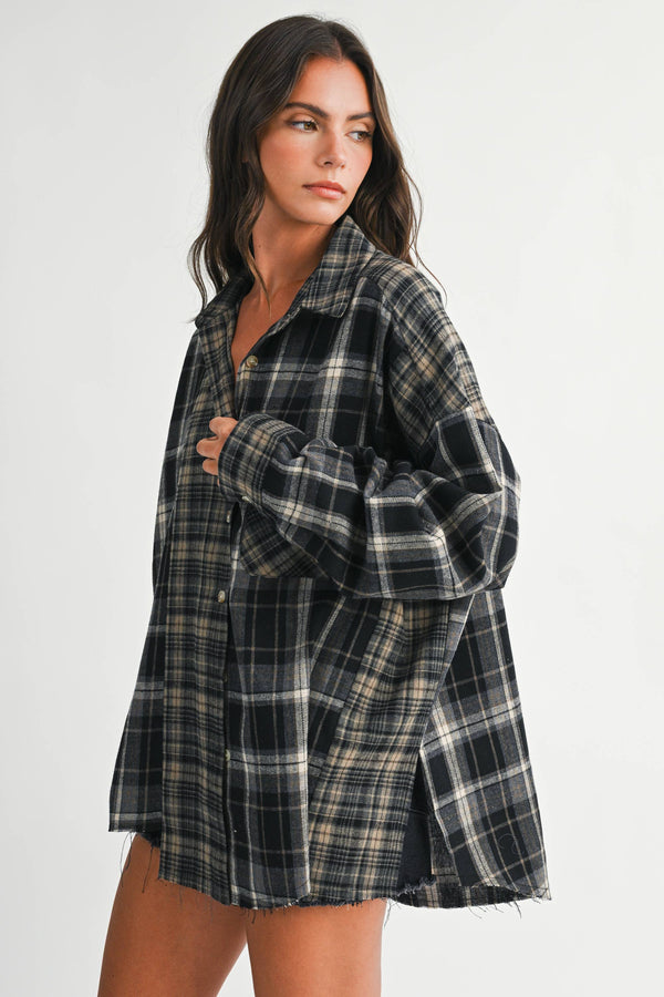 Ryder Mixed Plaid Flannel Shirt - Rise and Redemption