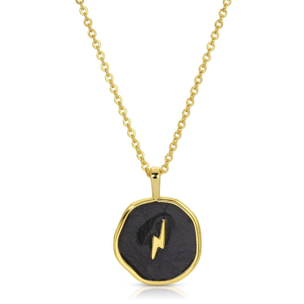 Sale - Lightning Strike Pendant Necklace - Rise and Redemption