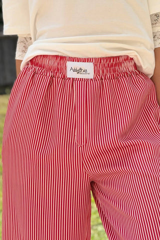 Samantha Striped Lounge Pants - Rise and Redemption