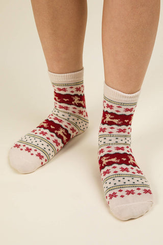 SC10042C - Christmas Graphic Crew Socks - Rise and Redemption