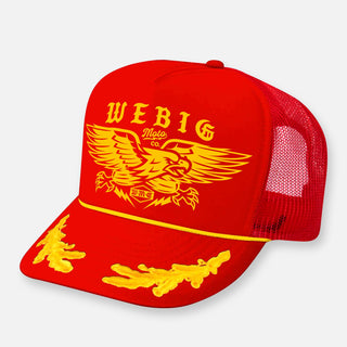 SCREAMIN EAGLE CURVED BILL HAT - Rise and Redemption