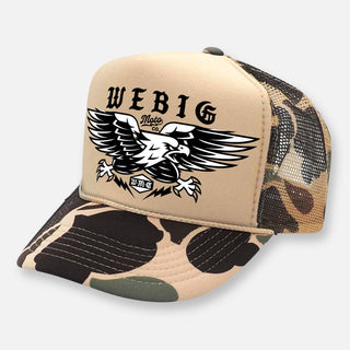 SCREAMIN EAGLE CURVED BILL HAT - Rise and Redemption