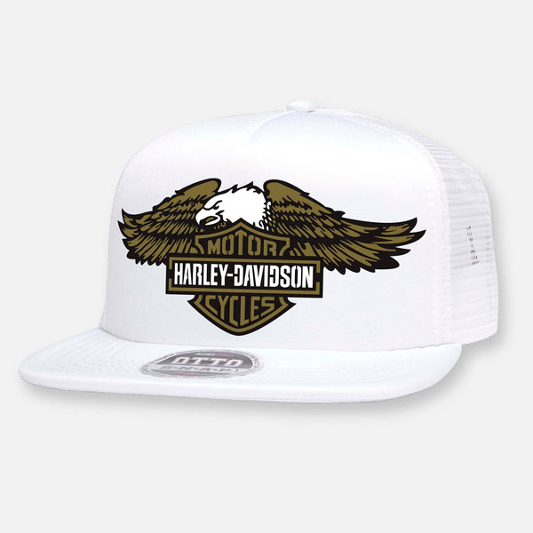 SCREAMIN EAGLE FLAT BILL HAT - Rise and Redemption