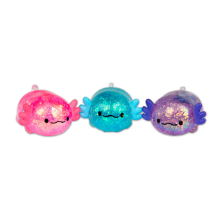 Scrunchems® Mini Sugar Axolotls Squishy Fidget Toy (3pc) - Rise and Redemption