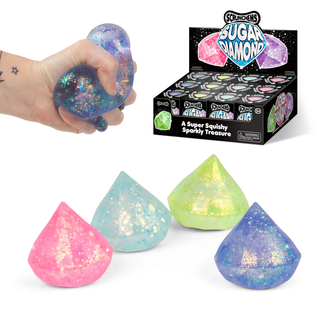 Scrunchems® Sugar Diamonds Squishy Fidget Toy (1pc) Assorted - Rise and Redemption