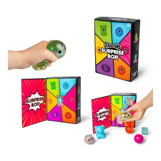 Scrunchems Surprise Box – 6 Compartment Sensory Squishy Toy - Rise and Redemption