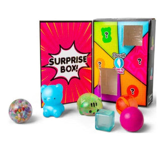 Scrunchems Surprise Box – 6 Compartment Sensory Squishy Toy - Rise and Redemption