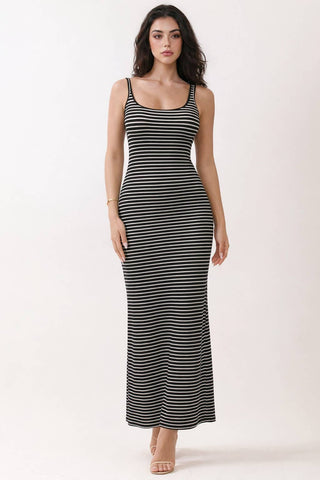 Selena Ribbed maxi dress - Rise and Redemption
