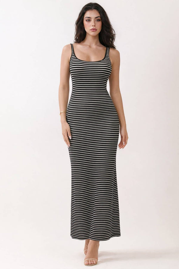 Selena Ribbed maxi dress - Rise and Redemption