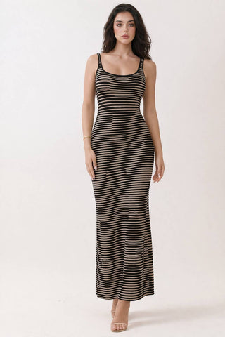 Selena Ribbed maxi dress - Rise and Redemption